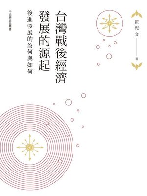 cover image of 台灣戰後經濟發展的源起
